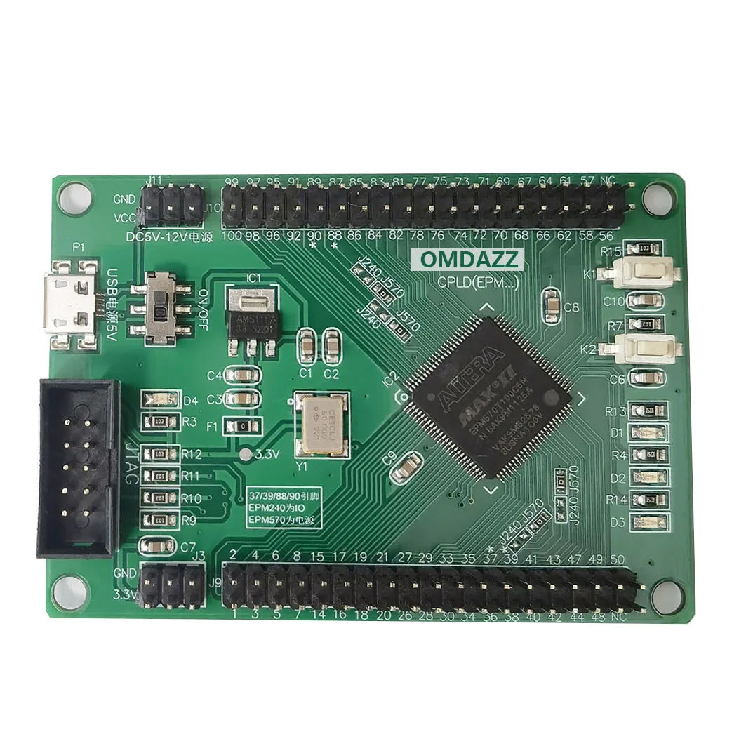 FPGADevelopmentBoardAlteraMAXIIEPM570T100C5NCoreBoardwith33V
