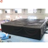7m/8m/9m/10m Black Inflatable Maze Arena with Optional Roof Funny Outdoor Giant Maze House Sport Game Laser Tag 3