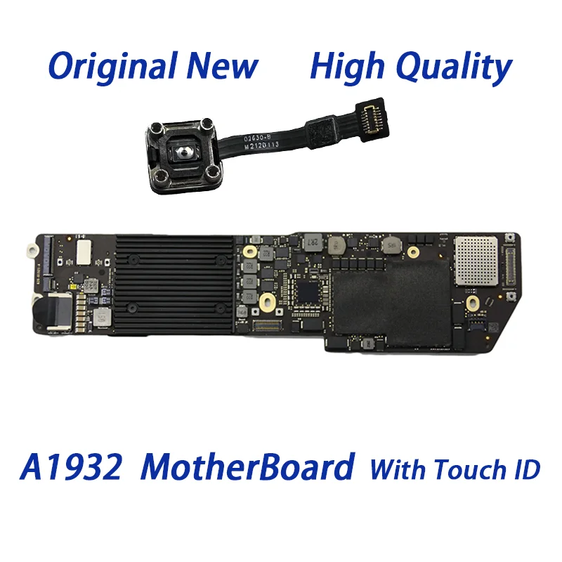 MacBook Pro 15″ A1990 2018 i7 2.6Ghz 32GB 512GB Logic Board 820-01041-A Touch ID