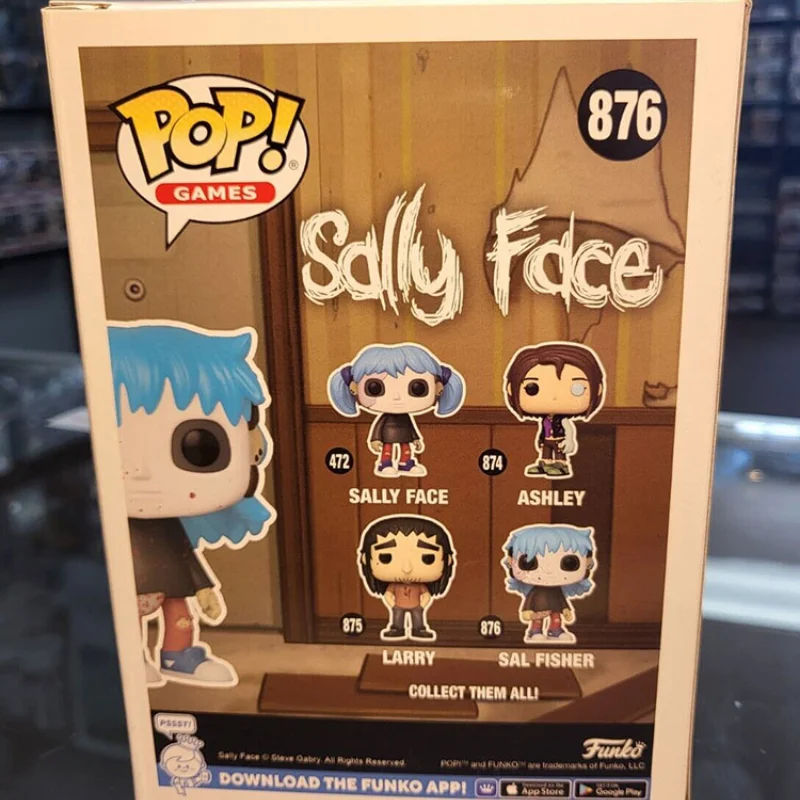 Funko POP Sally Face Sal Fidher 876# Sallyface 472 Figure Collection  Limited Edition Model Toys for Children Birthday Gift - AliExpress