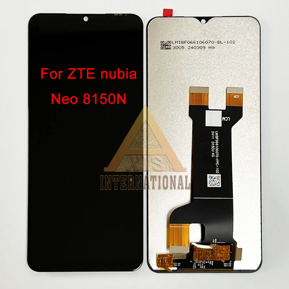 

Оригинальный ЖК-экран 6,6 дюйма для ZTE Nubia Neo 8150N дисплей + сенсорная панель дигитайзер для ZTE Nubia Neo 8150N экран ЖК