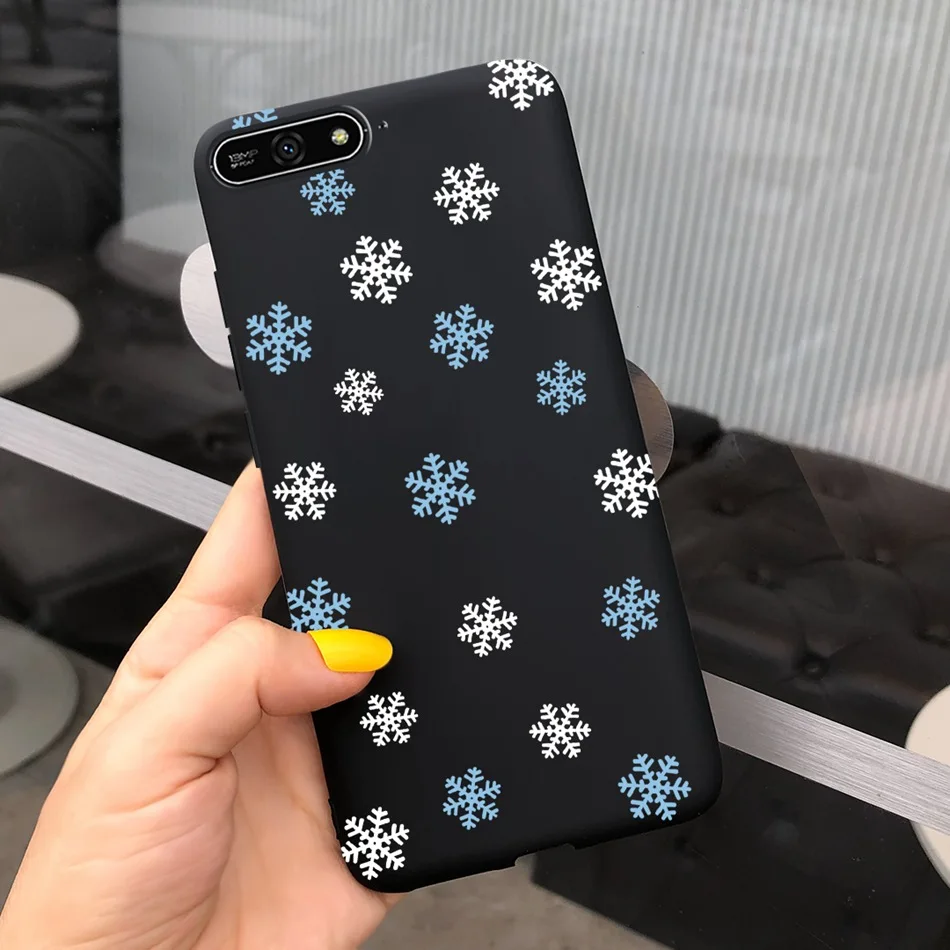 Lovely Printed Soft Silicone Phone Case - 5.7 Inch Back Cover