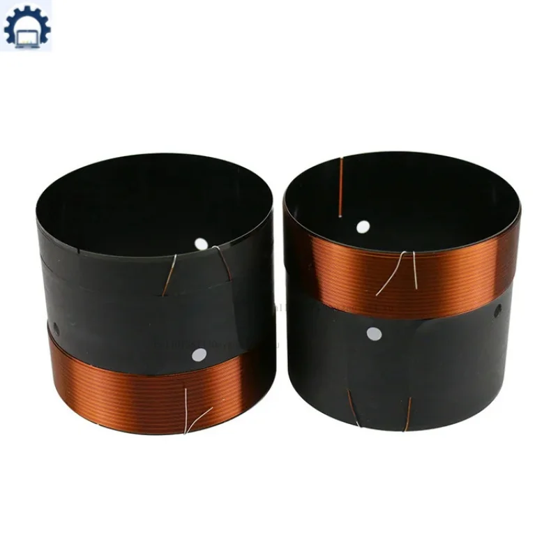 ZJ-스피커 베이스 보이스 코일 63.5mm 64mm 65.5mm 8옴 블랙 알루미늄 원형 구리선 10-15인치 스피커 DIY용 할인 판매 2개