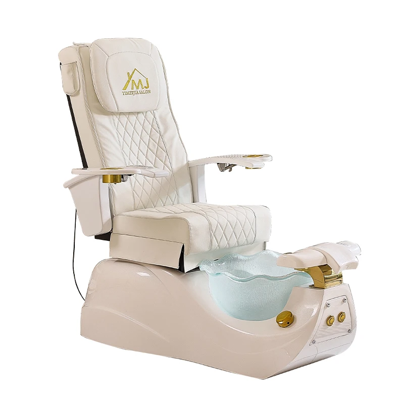 Pedicure Chair.Pacific GT Pedicure Spa Chair For Professional Salons & Spas, Shiatsu Massage Chair, LED Light In Bowl, M06
