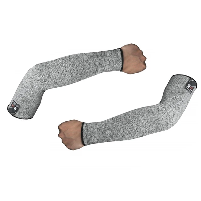 1Pc Level 5 HPPE Cut Resistant Anti-Puncture Work Protection Arm Sleeve Cover 2