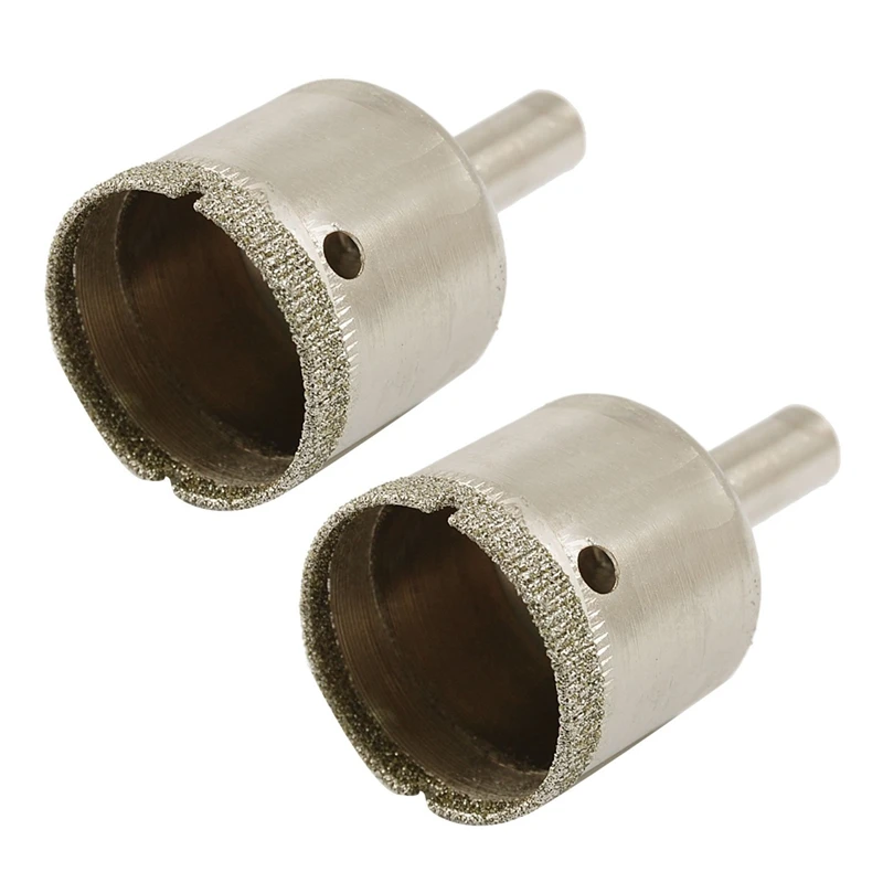 

2X 30Mm Diamond Tipped Tile Ceramic Glass Hole Saw Drill Bit