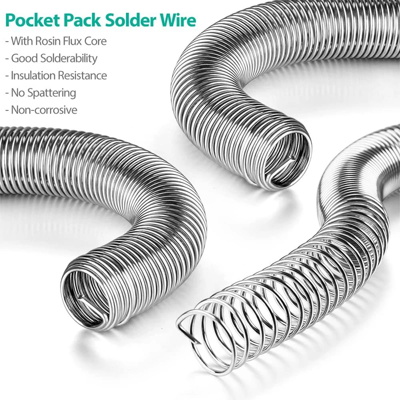 1/2/3Pcs Solder Wire 0.8MM Portable Tin Wire Pen with Flux Rosin Core Tin Lead Welding line Soldering Tool Soldering DIY Work