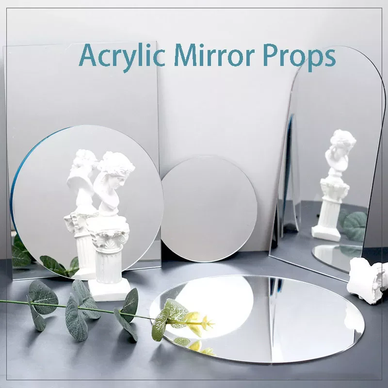 Acrylic Mirror Board Cosmetics Photography Backdrops Birthday Room