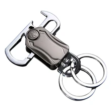

Cool Keychain 360 Degree Keychain Bottle Opener Bearing Silent Rotation Design Key Ring Outdoor Camping EDC Multi Tools