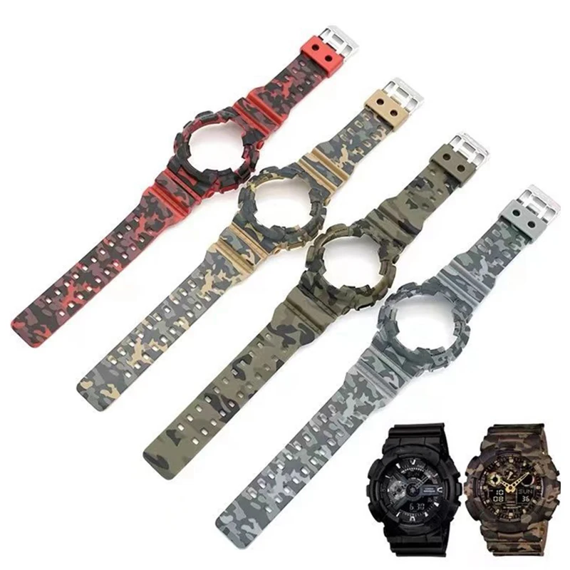 Cinturino In Gomma Siliconica Per Casio G-Shock Ga-110/100 /120 Gd-100/110 Cinturino Sportivo Impermeabile Accessori Per Bracciali