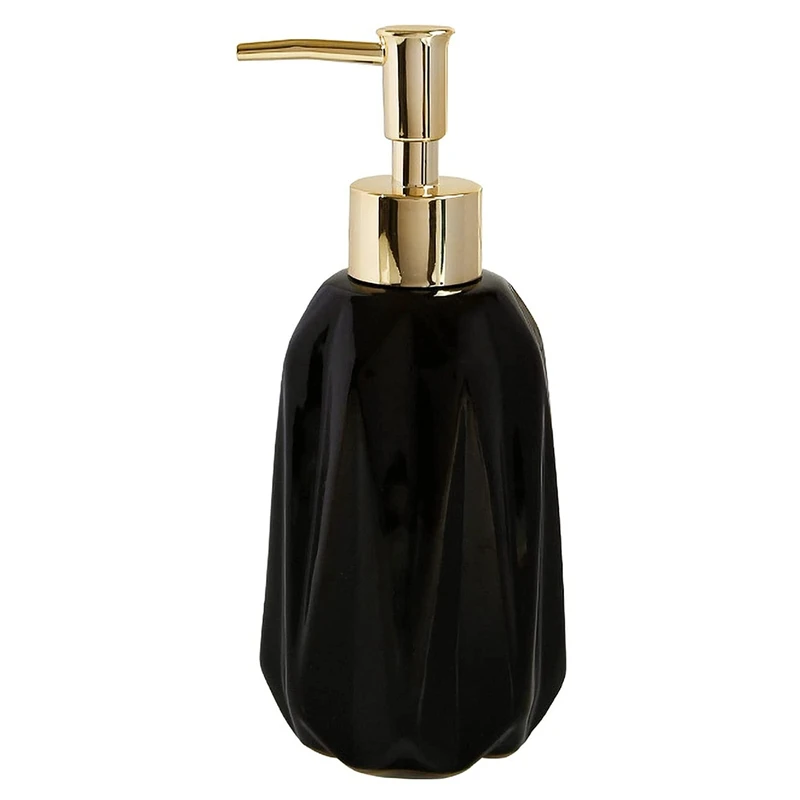 Ceramic Soap Dispenser 10 Oz Hand Soap Dispenser With Pump Refillable Liquid Dish Soap And Lotion For Bathroom