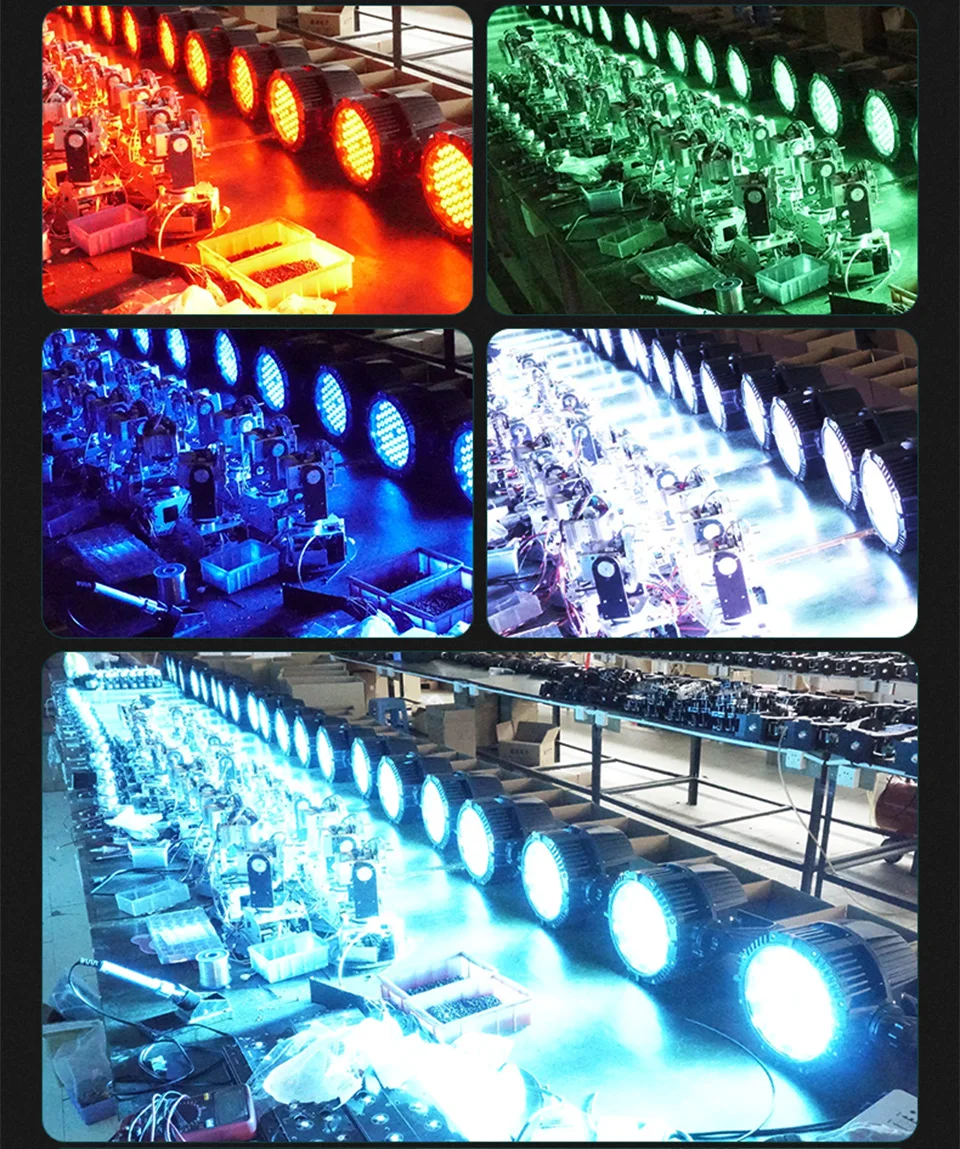 2025 LED Outdoor Waterproof Par Light DMX RGB Wash Light Professional Stage Bar