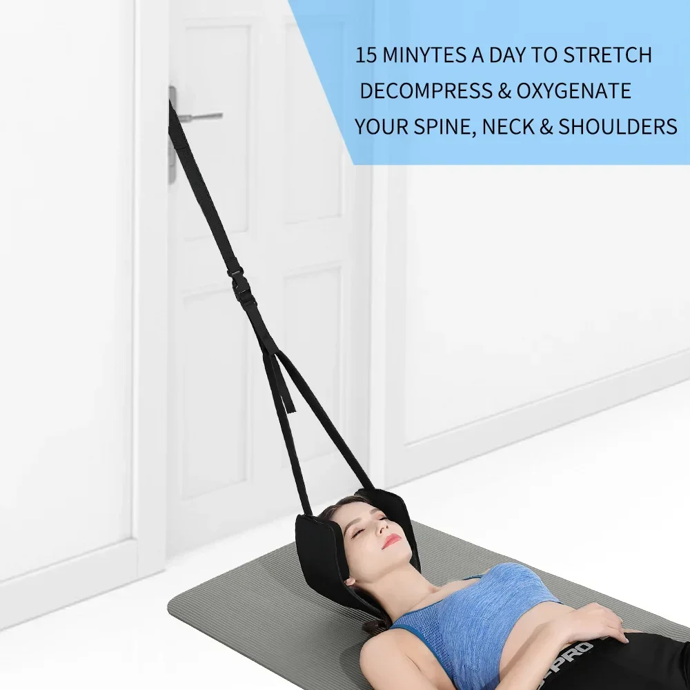 New Hammock Relief Neck Fatigue Stretcher Door Hanging Neck Stretcher Head Swing Woman Sport Yoga Indoor Exercise