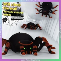 Remote Control Spider Simulation Land Climbing Wall Dual Mode Fun Bionic Climbing Crawling Walk Electric Remote Control Toy 1