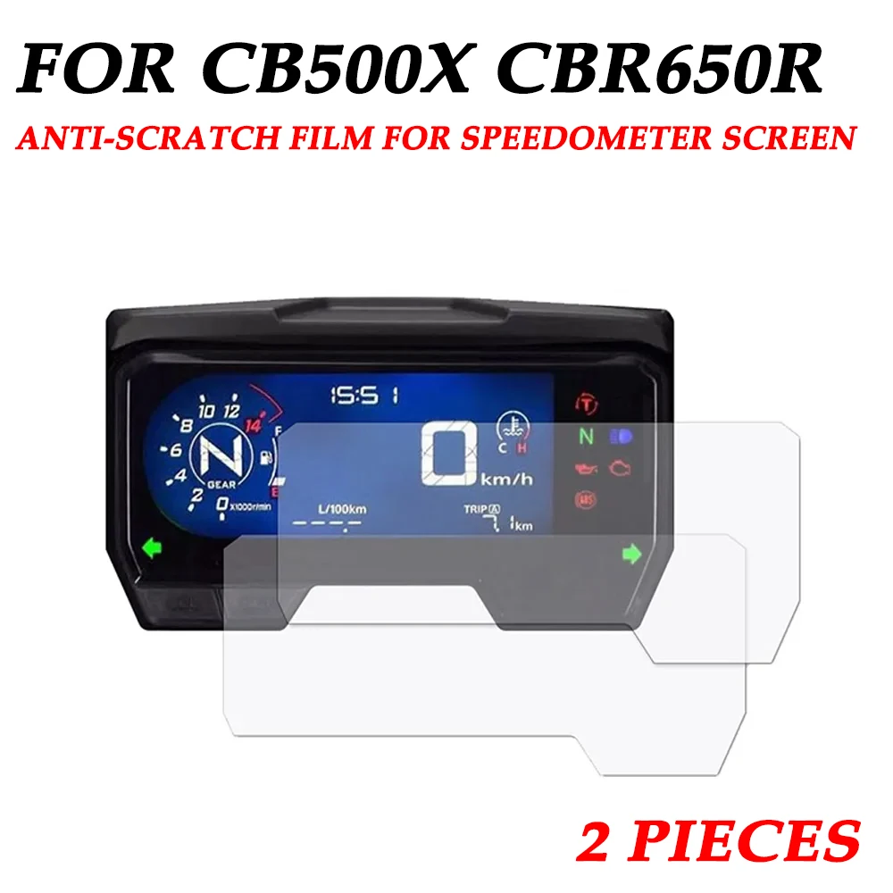For Honda CBR650R CBR650 R CBR 650 R CB500X CB 500 X 500X- Motorcycle Cluster Scratch Protection Film Screen Protector Motorcycle Screen Protector