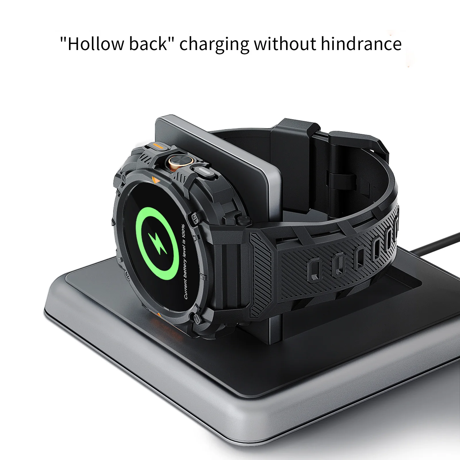 TPU Hollow Out One-Piece Protective Watch Cover with Straps - Premium Accessory