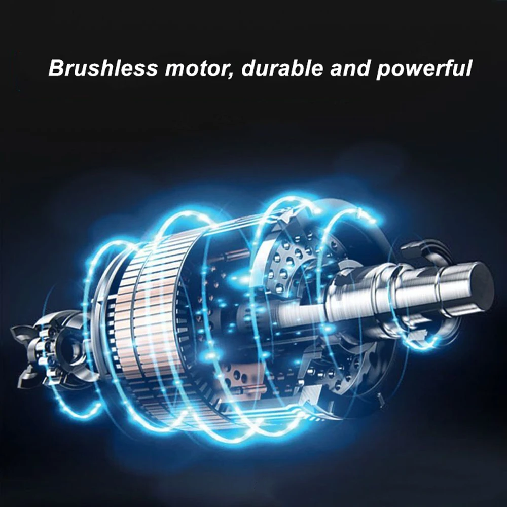 100MM Cordless Electric Angle Grinder Brushless Polishing Grinding Machine Cutting Woodwork Power Tool For Makita 18V Battery 3