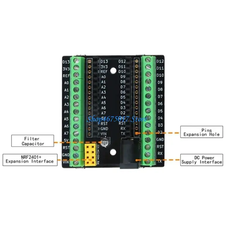 H4GA 확장 컨트롤러 NRF2401+ 확장 보드 액세서리