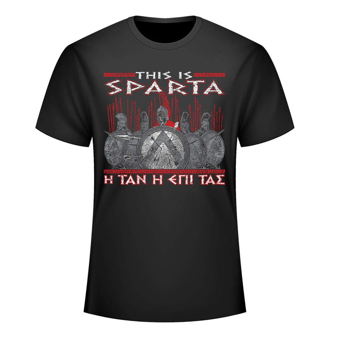 

I Tan Epi Tas - This Is Sparta T-Shirt 100% Cotton O-Neck Summer Short Sleeve Casual Mens T-shirt Size S-3XL