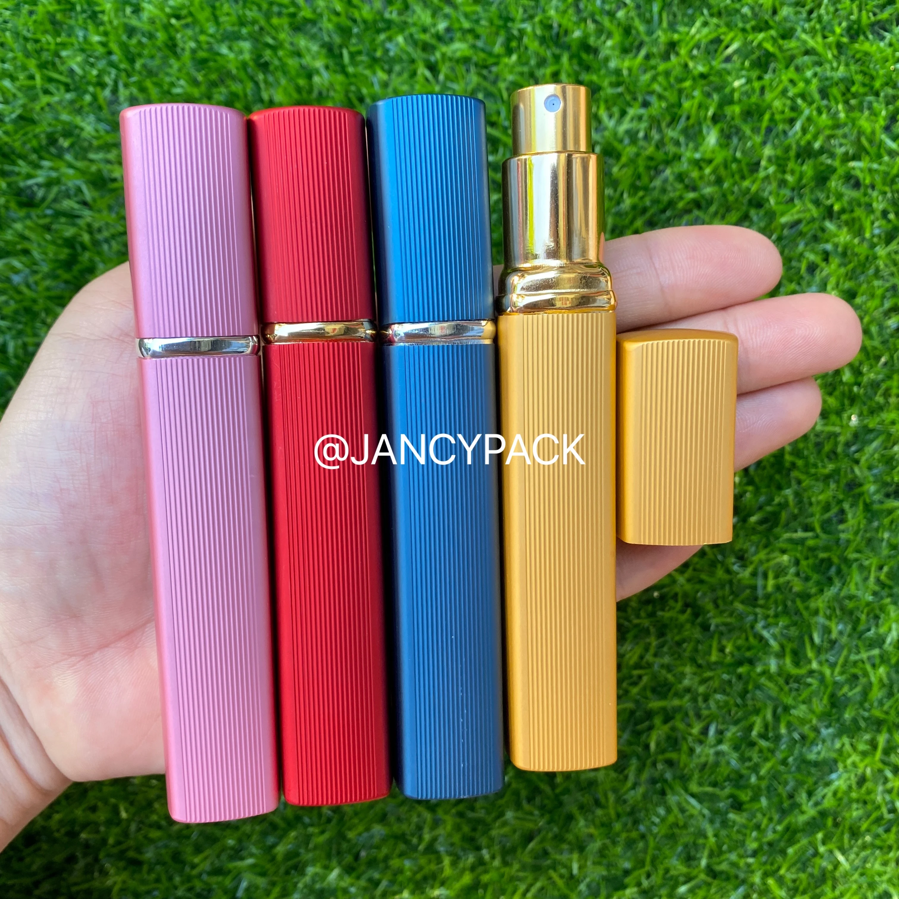 

12ml Portable Mini Refillable Perfume Bottle With Spray Scent Pump Travel Empty Cosmetic Containers Spray Atomizer Bottle