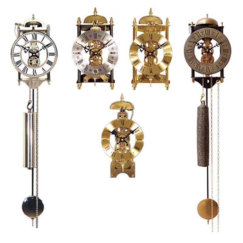 PolarisCopperMovementTimekeepingMechanicalClockCorePerspective