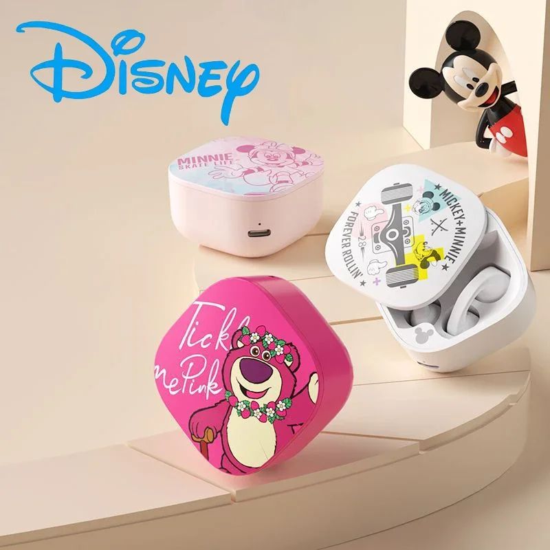 

Disney Mickey A15 Wireless Bluetooth Headset Bone Conduction Sport Non-in-ear High-end Ear Clip Suitable Huawei Apple Headphones