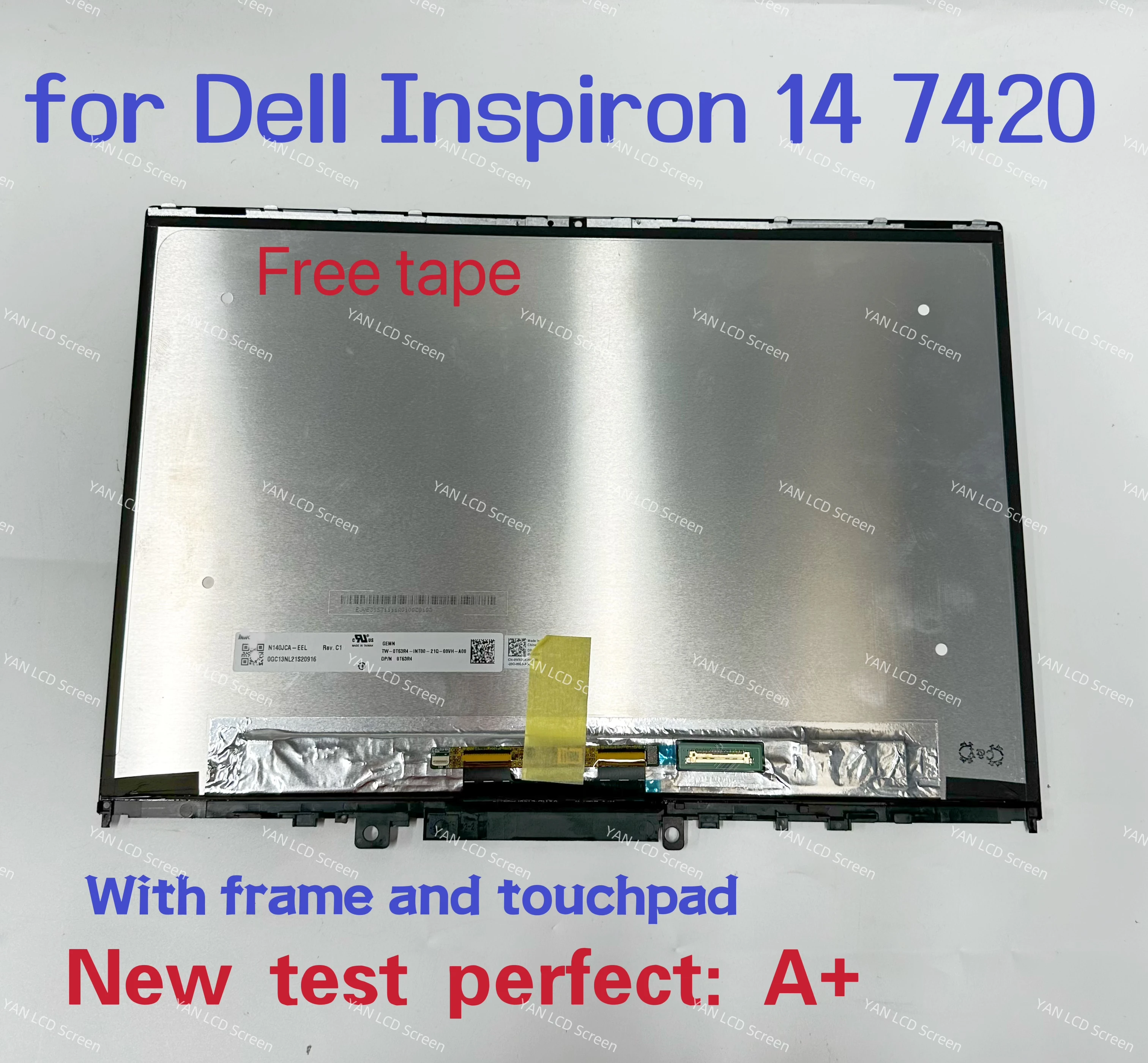 Original Dell Inspiron 14 7420 7425 LCD Screen 1920x1200 Touch Display ...