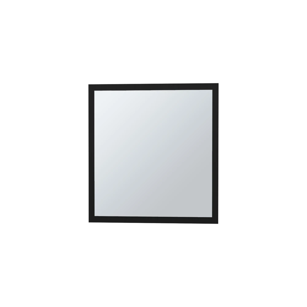 Duma 21.1" H x 19.7" W Mirror Medicine Cabinet, One door with Four interior Shelves for Bathroom, Kitchen Black 6