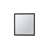 Duma 21.1" H x 19.7" W Mirror Medicine Cabinet, One door with Four interior Shelves for Bathroom, Kitchen Black 6