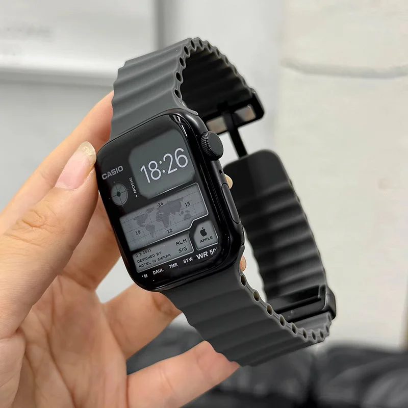 Magnetic Silicone Sport Strap