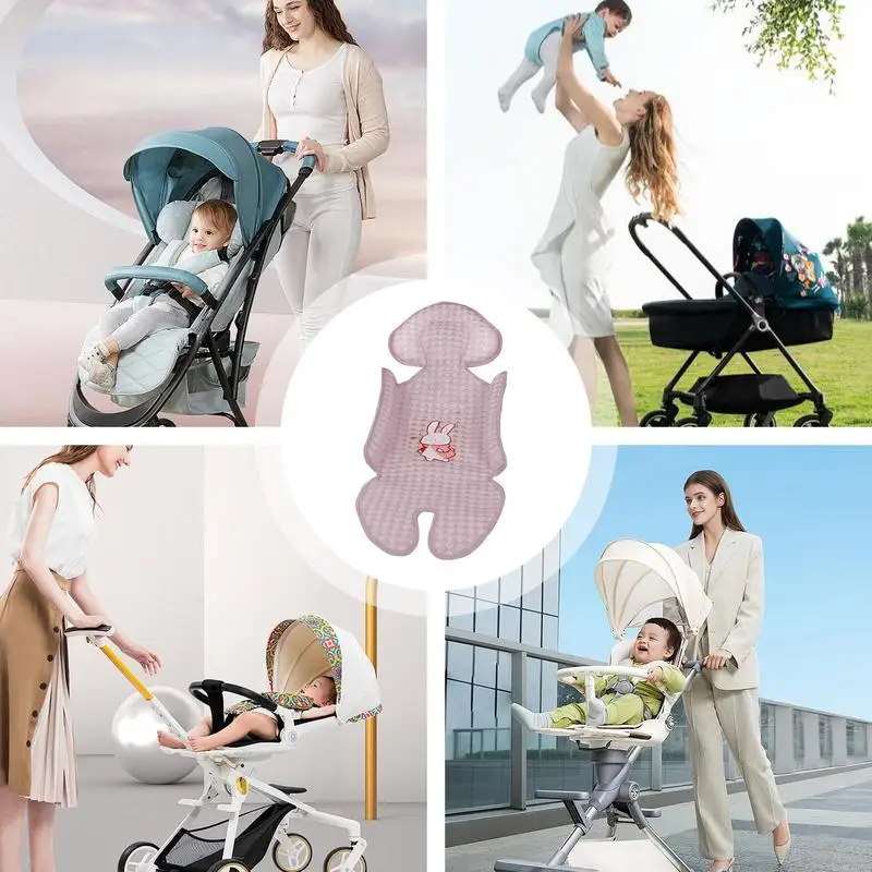 Baby Car Seat Cooling Pad Ice Stroller Cooler Mat Breathable Cooling Mat Anti-Slip Seat Pad Cushion Liner Gel For seat cushion safety seat mat car seat mat baby seat cover
