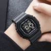 Skmei Mens Military Countdown Chrono Wristwatch 5Bar Waterproof Alarm Clock Reloj Hombre Back Light Digital Sport Watches 1988 3