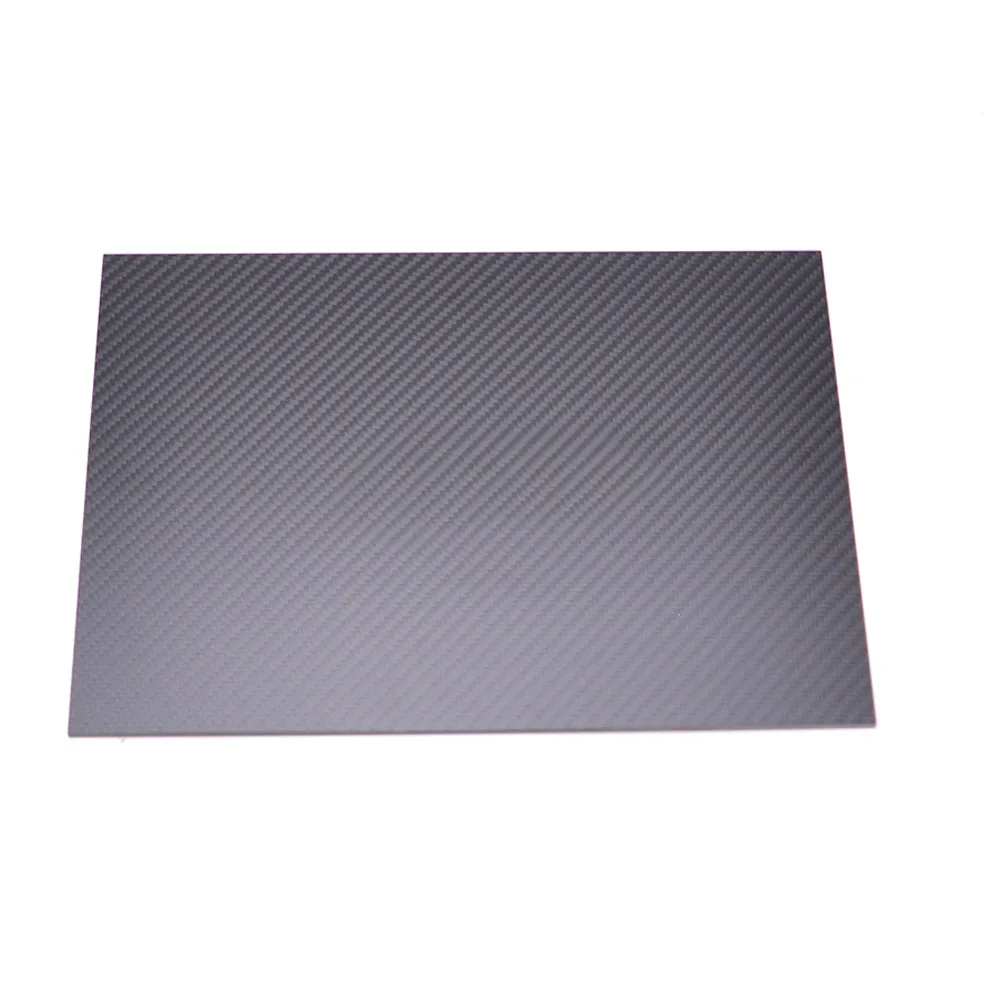 Premium High Hardness Carbon Fiber Panel - Multiple Thickness Options