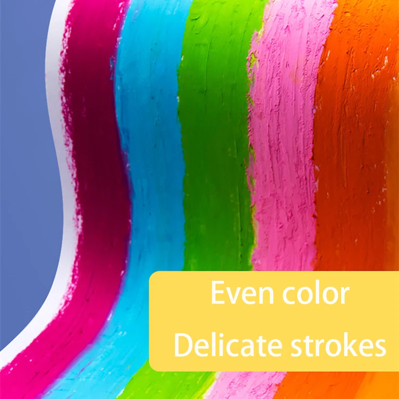 Kuelox Heavy Color Oil Pastel Super Soft Drawing Painting Crayon for Artist/Student Graffiti Oil Pastel Painting Supplies