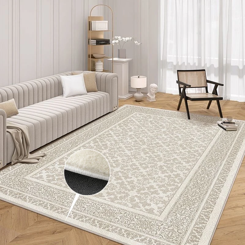

Nordic Retro Fluffy Carpet Living Room Sofa Table Mat Washable Plush Soft Rugs for Bedroom Decoration Home Room Decor Lounge Rug