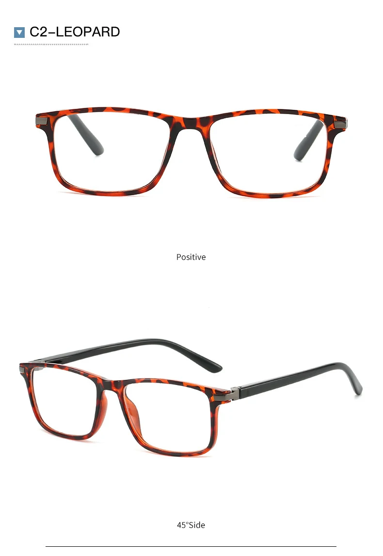 Kocolior Women's Full Rim Square Reading Glasses 7