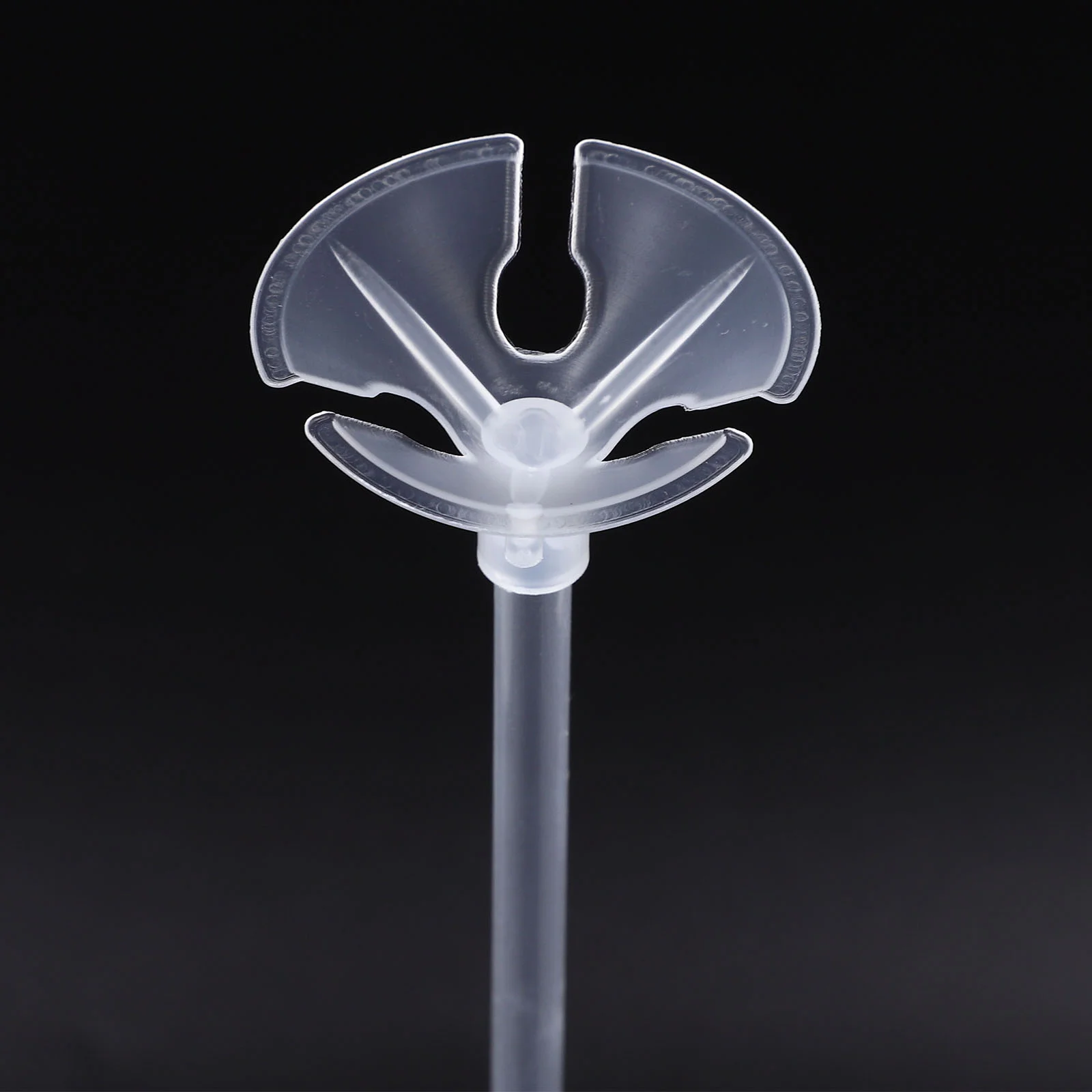

100 Pcs White Balloons Plastic Support Stick Stand Pole Rest Sticks Centerpiece Wedding Holder