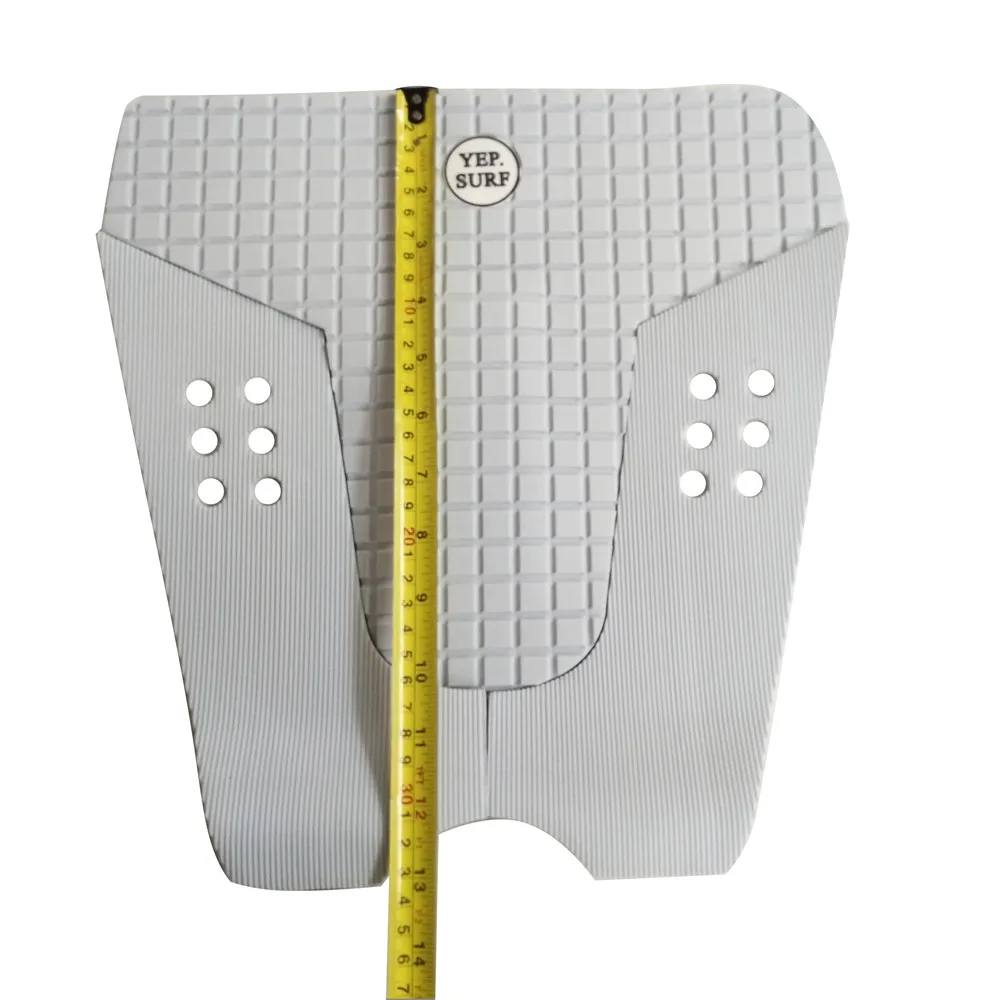 EVA Surf Deck Pads, Surfboard Traction Pad, 3M Glue, Surfing Board Mats, Non-Slip, Front Grip Pads, 3Pcs Set