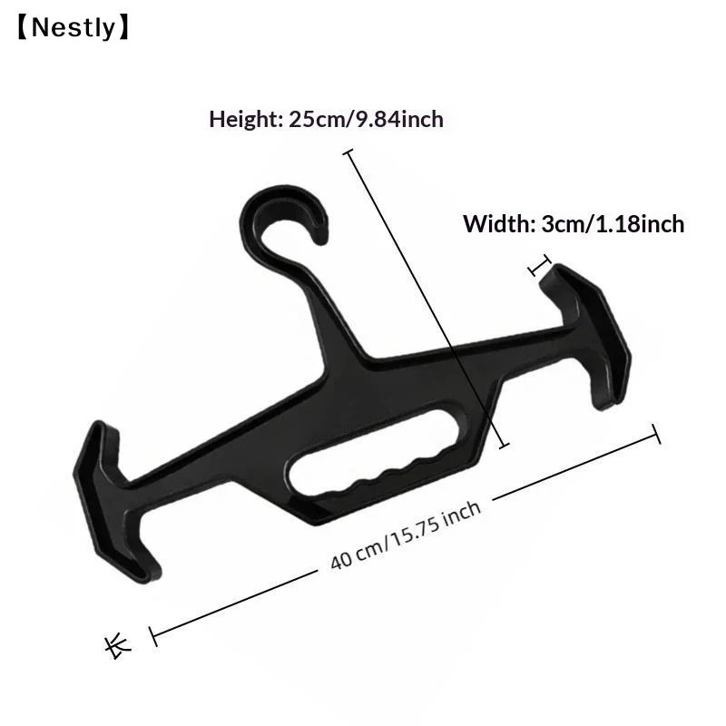Appendiabiti Resistente per Gilet Tattici da Caccia, Tute da Immersione, Attrezzatura da Paintball - Espositore〔Nest〕 - immagine 6