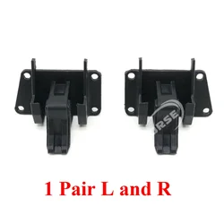 Car Front Seat Cushion Backrest Lower Bracket Fixing Buckle Clip (1 Pair L and R)