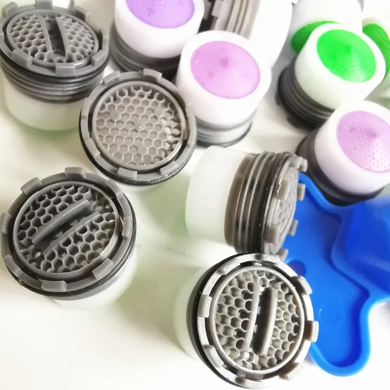 Faucet Aerator 10Pcs 16.5mm 18.5mm 21.5mm 23.5mm Kitchen Male Thread Water Saving Hidden Aerator Public Bathroom Accessories faucet aerator