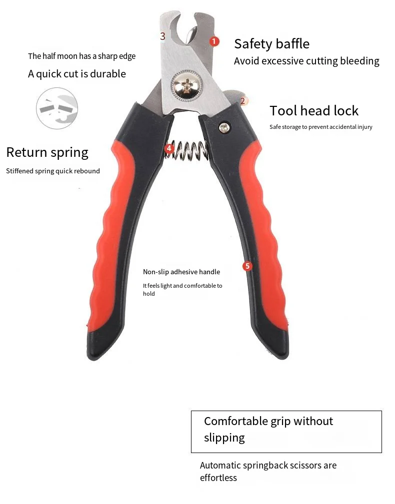 Professional Pet Nail Clipper Cutter