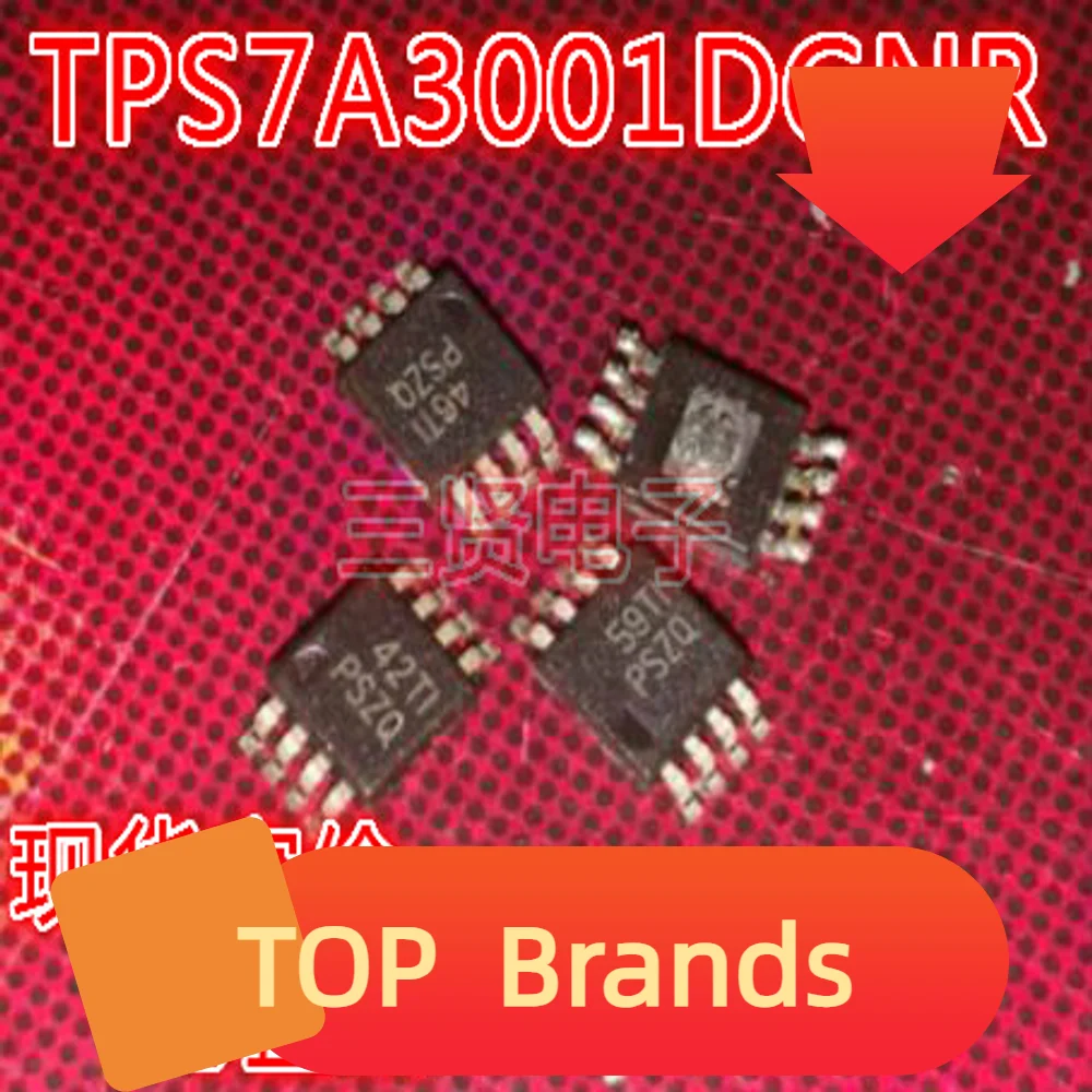 

10PCS TPS7A3001DGNR MSOP-8 PSZQ IC Chipset NEW Original