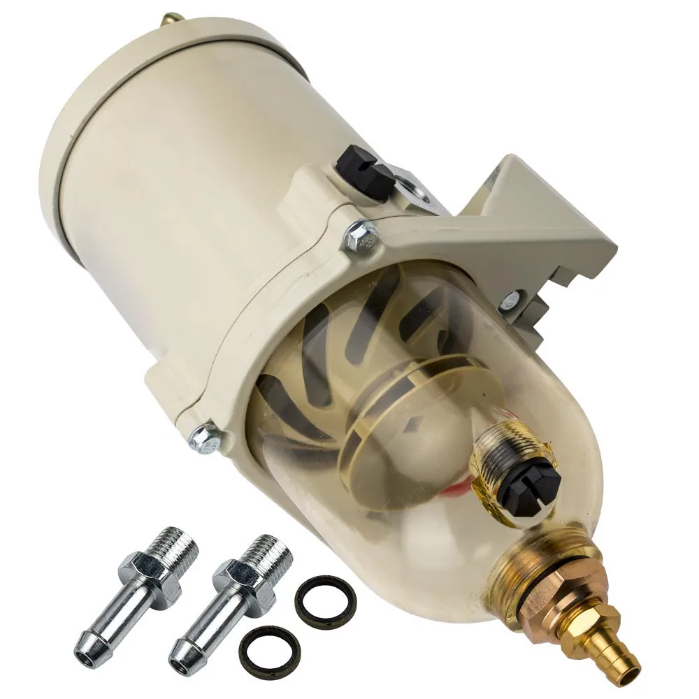 

500FG Diesel Marine Trucks Fuel Filter Oil Water Separator & Bolt Ring Diesel Fuel Oil Water Separator for boat Truck Car