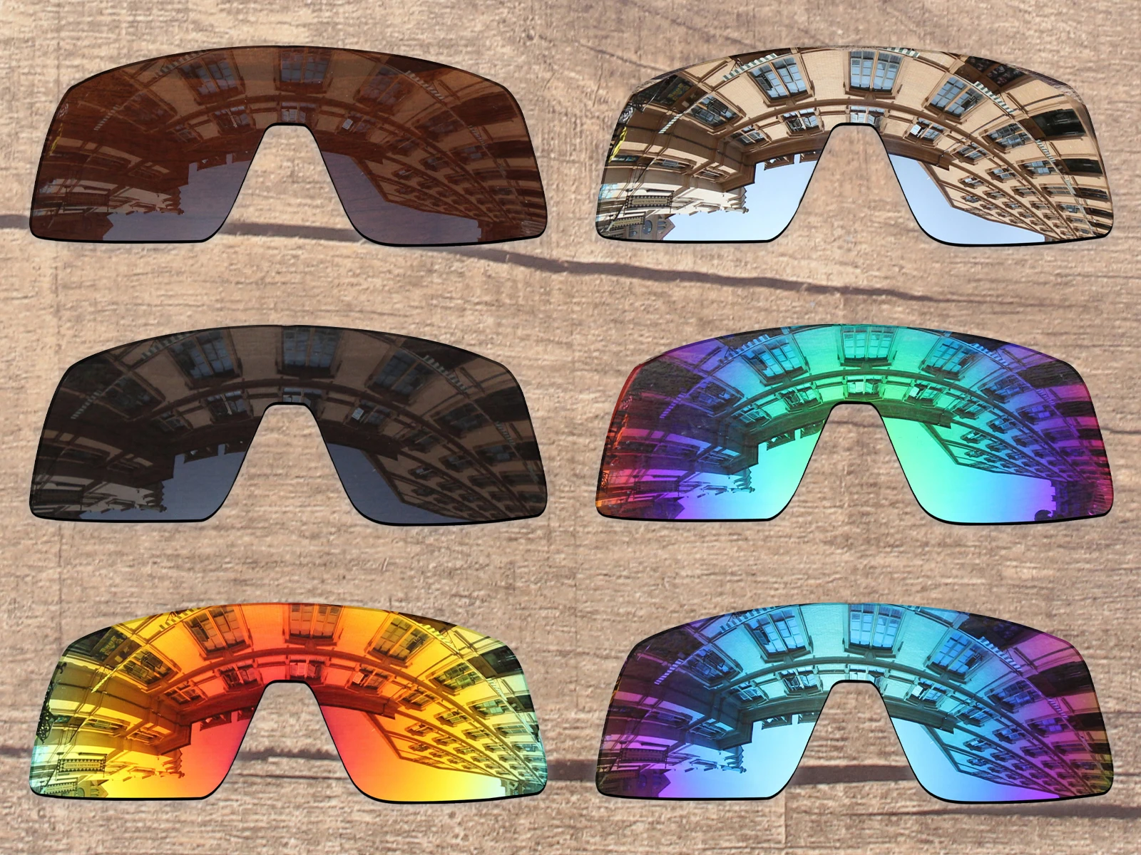Vonxyz 20 + Scelte Di Colore Lenti Di Ricambio Polarizzate Per Telaio-Oakley Sutro Ti Oo6013