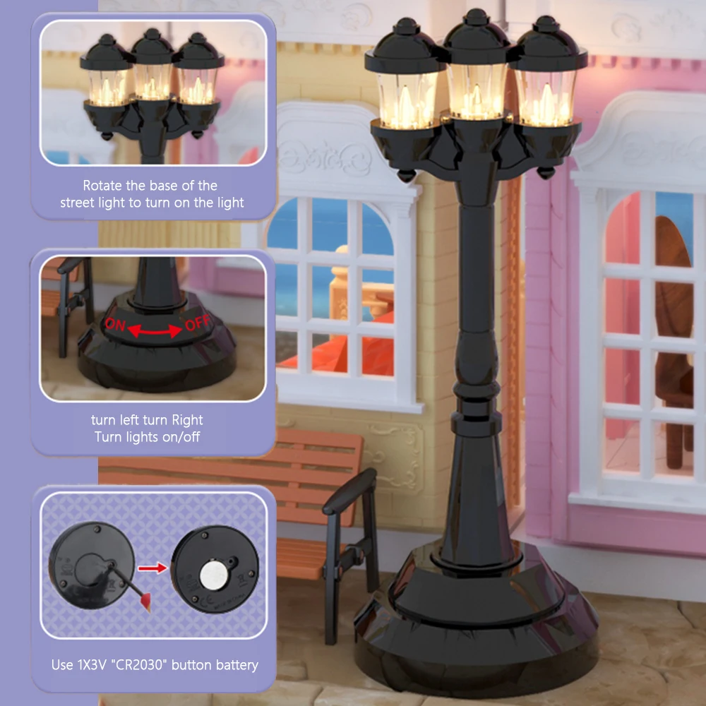 Original Spielzeug Miniatur Artikel Möbel Familie Spielzeug Puppenhaus Wohnzimmer Badezimmer Küche Set Pretend Kreative Ideen Kinder Spielzeug – Detail 5