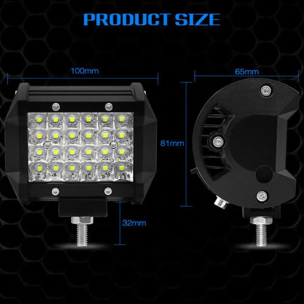 

Work Light Universal Durable Automotive Led Work Light Superbright 4 Inch 4 Row 200w Spotlight Car Accessories Long Bar Light