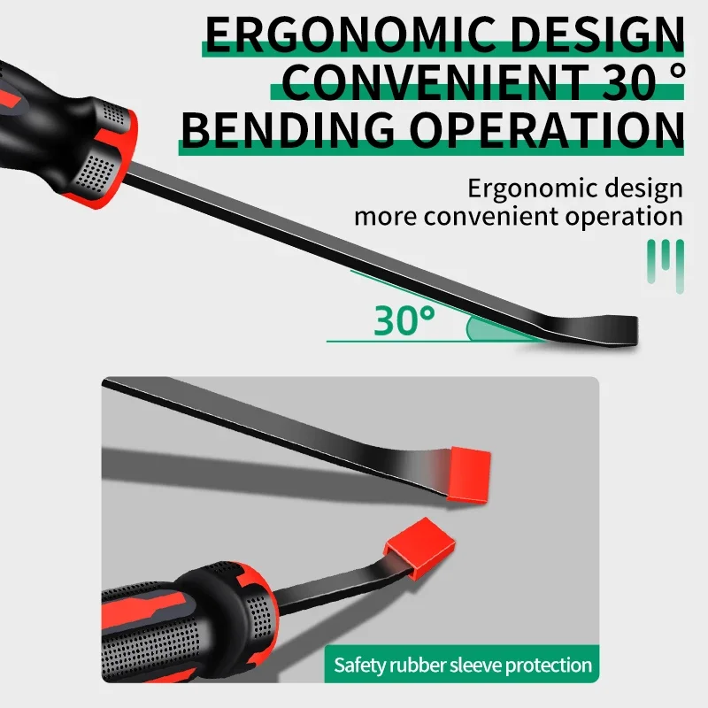 Buy Curved Tyre Tire Lever Steel Pry Bar Repair Tool For Car Bicycle