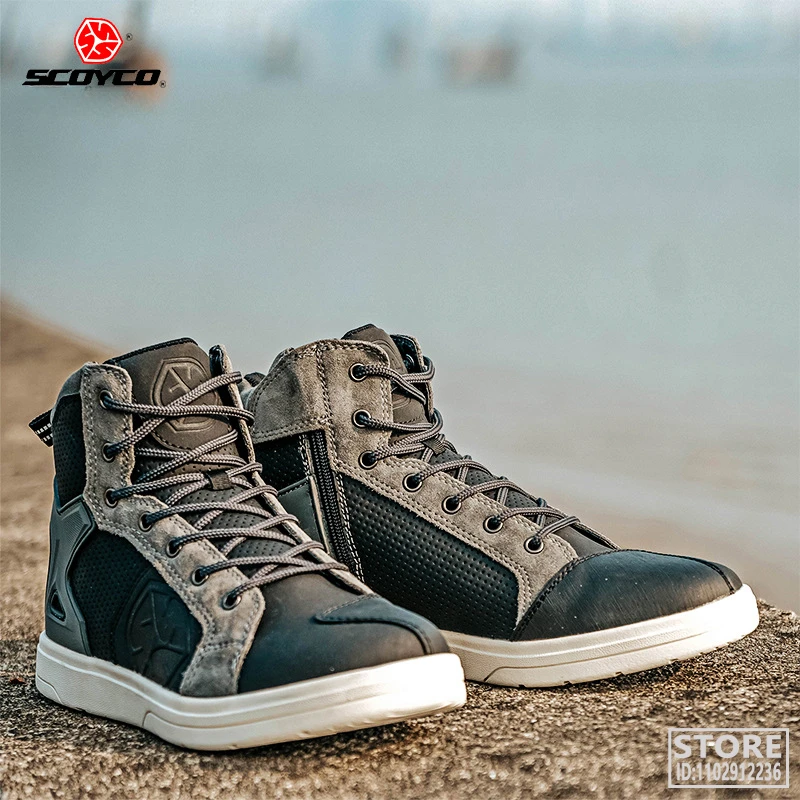 Botas Moto Hombre Las Mejores Ofertas En Botas De Motocicleta Rojo