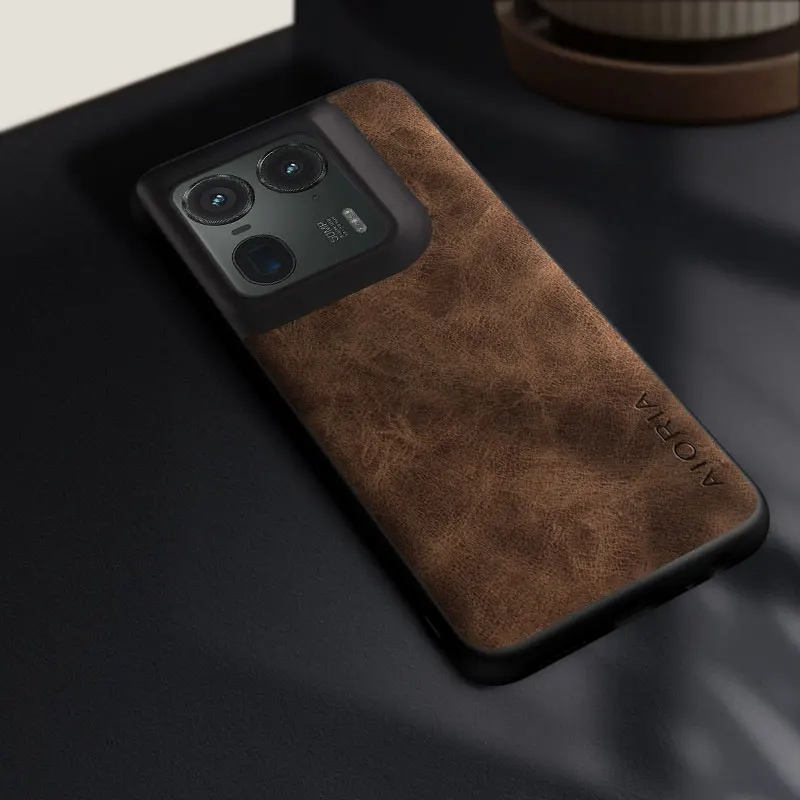 Stylish Premium PU Leather Durable Phone Case Cover